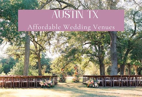 The 16 Best Cheap Wedding Venues for Rent in Austin, TX